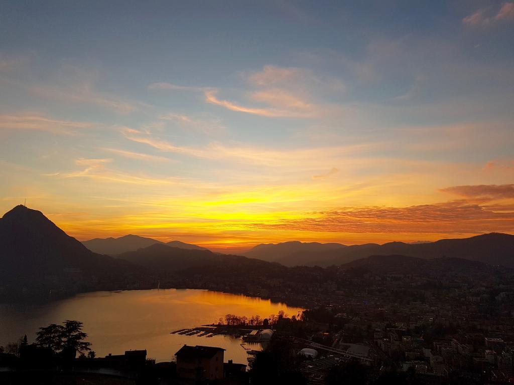 Sonniges Paradies Lejlighed Lugano Eksteriør billede